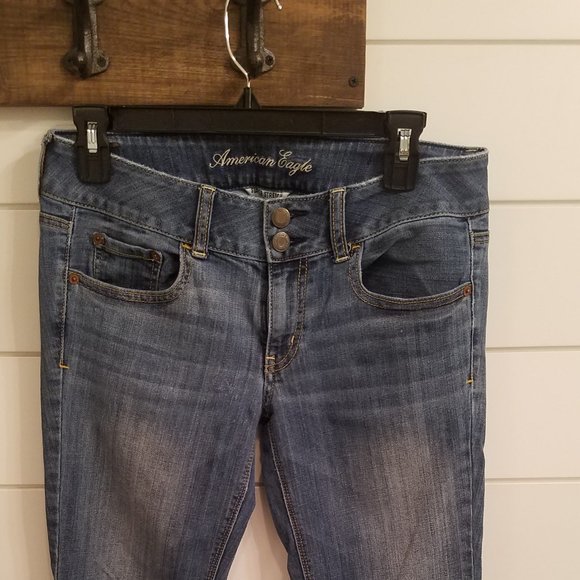 AE American Eagle Artist Super Stretch Jeans Size 6 Short 6S - Picture 4 of 7